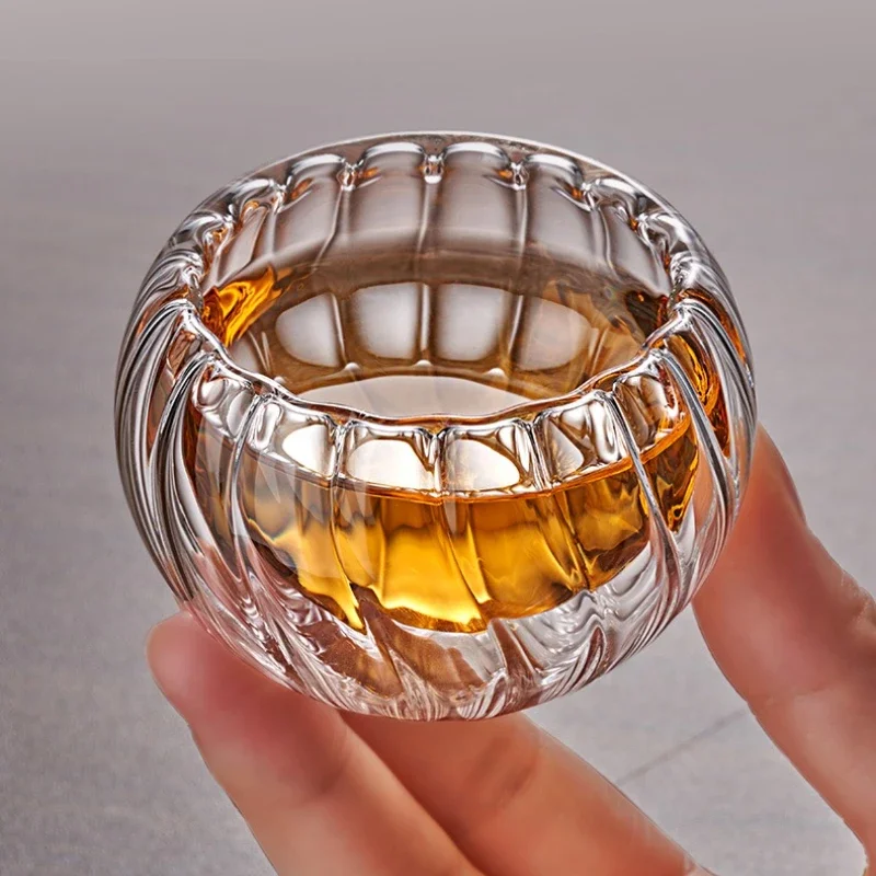 30ml DoubleWallBorosilicate Glass Cups - Heat-Resistant MiniTeacups for Espresso Gongfu Tea Ceremony & Cute Transparent Gift Set