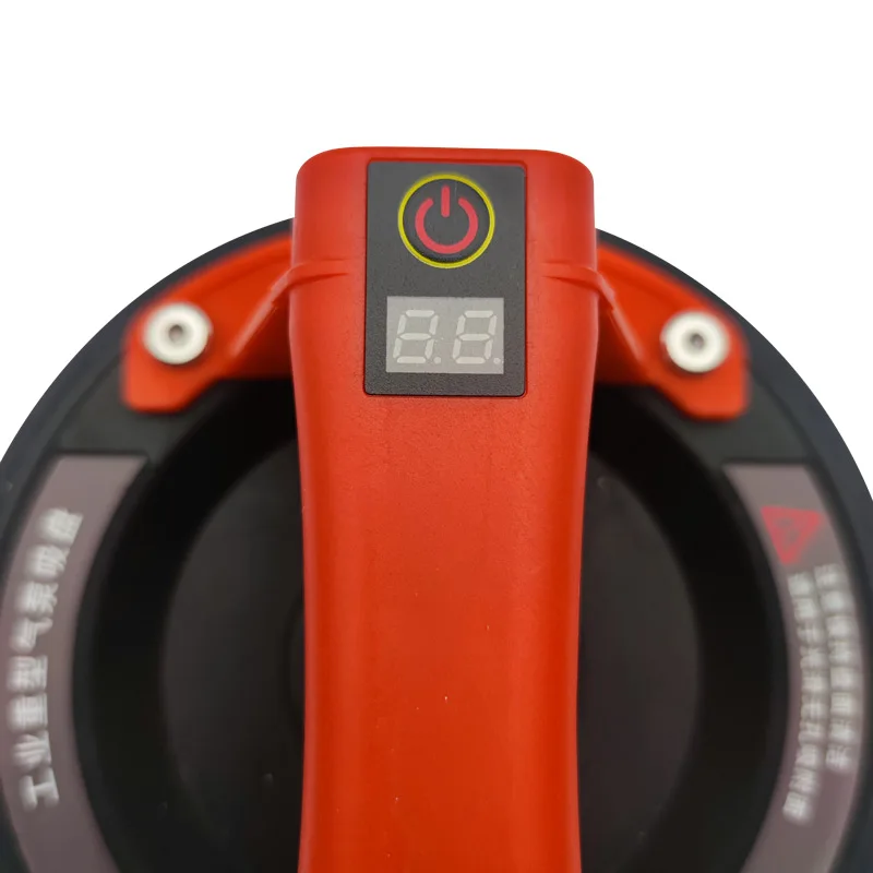 Heavy Duty Industrial 8 Inches Air Pump Tile Glass Electric Vacuum Suction Cup Automatic Monitoring Of Air Pressure
