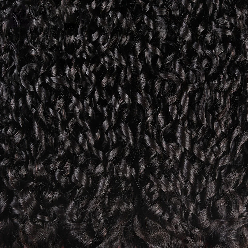 Pixie Cut/Pissy/Bouncy Afor Kinky Curly Human Hair 3/4 Bundles Virgin Hair Weave Bundle Hair Extensions Double Weft Wholesale_voghion.com
