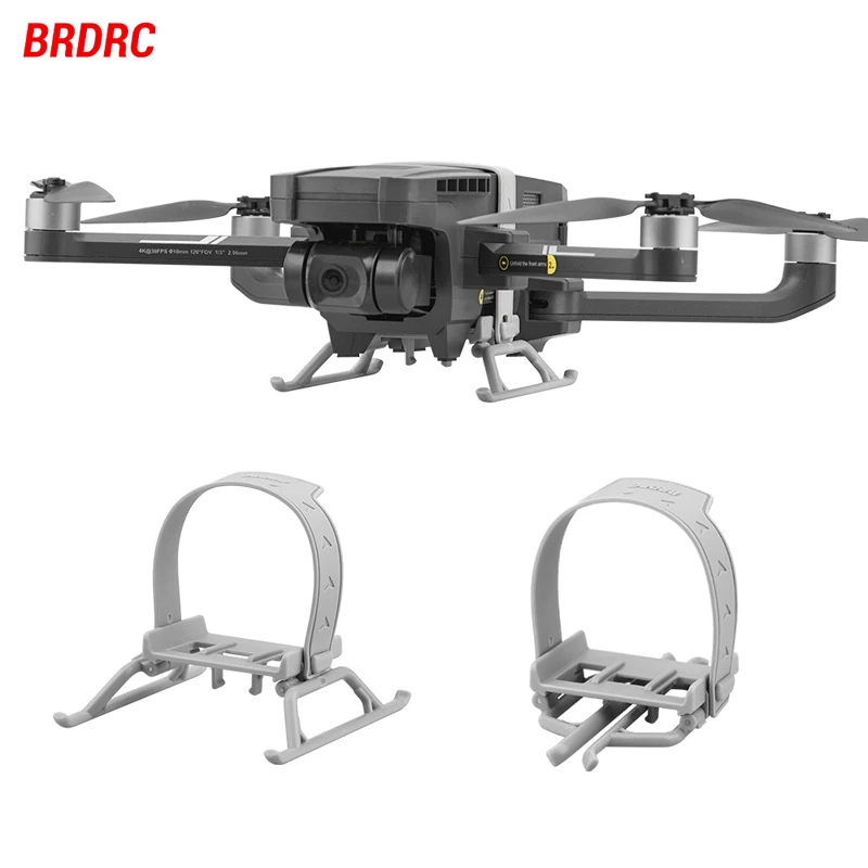 Drone Foldable Landing Gear For Holy Stone HS720G Light Weight Silicone Belt ExpansionBracket Surpprot Leg Protector Accessory