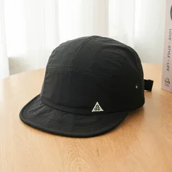Quick-Drying Lightweight Sports Cap with UPF50+ Protection - 56-58cm (Black)