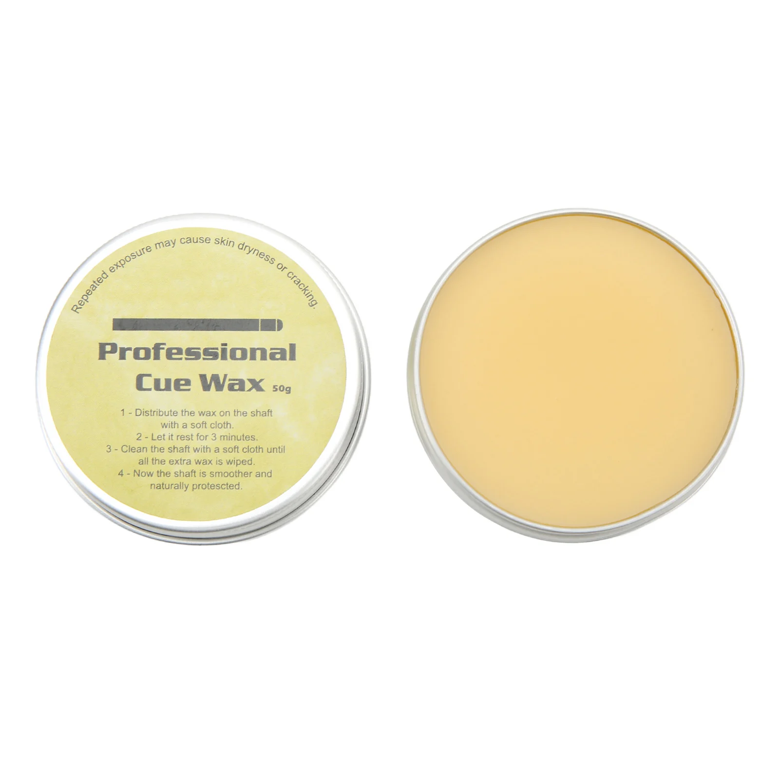 Pool Shaft Wax Stick Silky With Polishing Sheet For Wooden Shafts Pool Shaft Wax