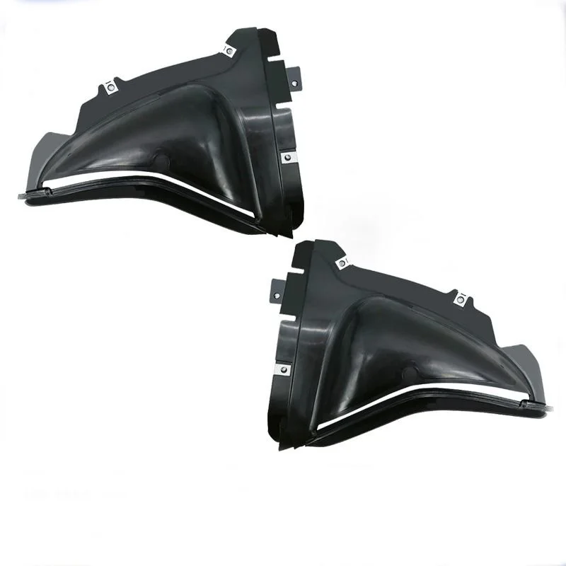 BMW 5 F10 F11 F18 520 523 525 528 530 535 2011-2017용 프론트 범퍼 삼각형 머드가드 (OE:51757186517 51757186518)