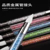 5Pcs/Set Nail Art Pen Dual-ended Silicone Flower Sculpture Pen Acrylic Adjustable Glue Handle Embossing Pen Dotting Brush Tools 5