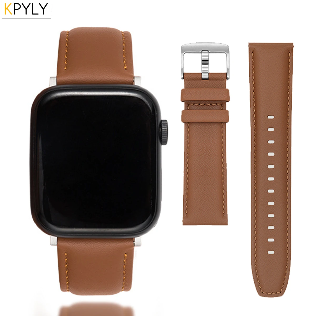 애플 워치용  가죽 밴드, 울트라 49mm 팔찌, 42mm 38mm 44mm 40mm 41mm 45mm 49 스트랩, 아이워치 벨트 8 7 6 SE 5 4 3