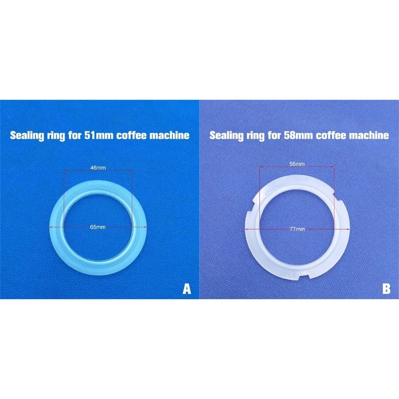 Sealing Gasket Easy to Install Coffee Machine Seals Silicone Material for Coffee images - 6
