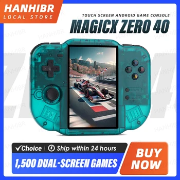 AMPOWN Magicx ZERO 40 Video Game Console 4''IPS Touch Screen Android System A133P Support Wifi Bluetooth Vibration Motor for NDS 1