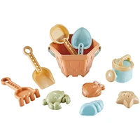 Baby Beach Toys Children Outdoor Games Sand Play Set Infants Digging Sand Plastic Shovels Buckets Water Play Beach Toys for Kids 1