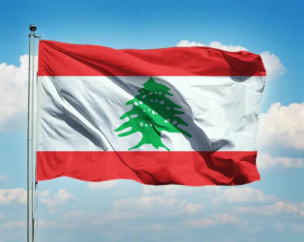 Free-Shipping-The-Republic-Of-Lebanon-Flag-90X150cm-Double-sided ...