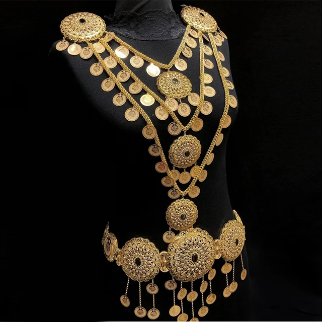 Belt Women Gold Plated Wedding, Kurdish Wedding Gold Belt