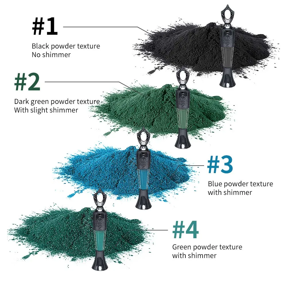 Powder Eyeliner Natural Long-Lasting Eyeliner for Middle Eastern Africa Women