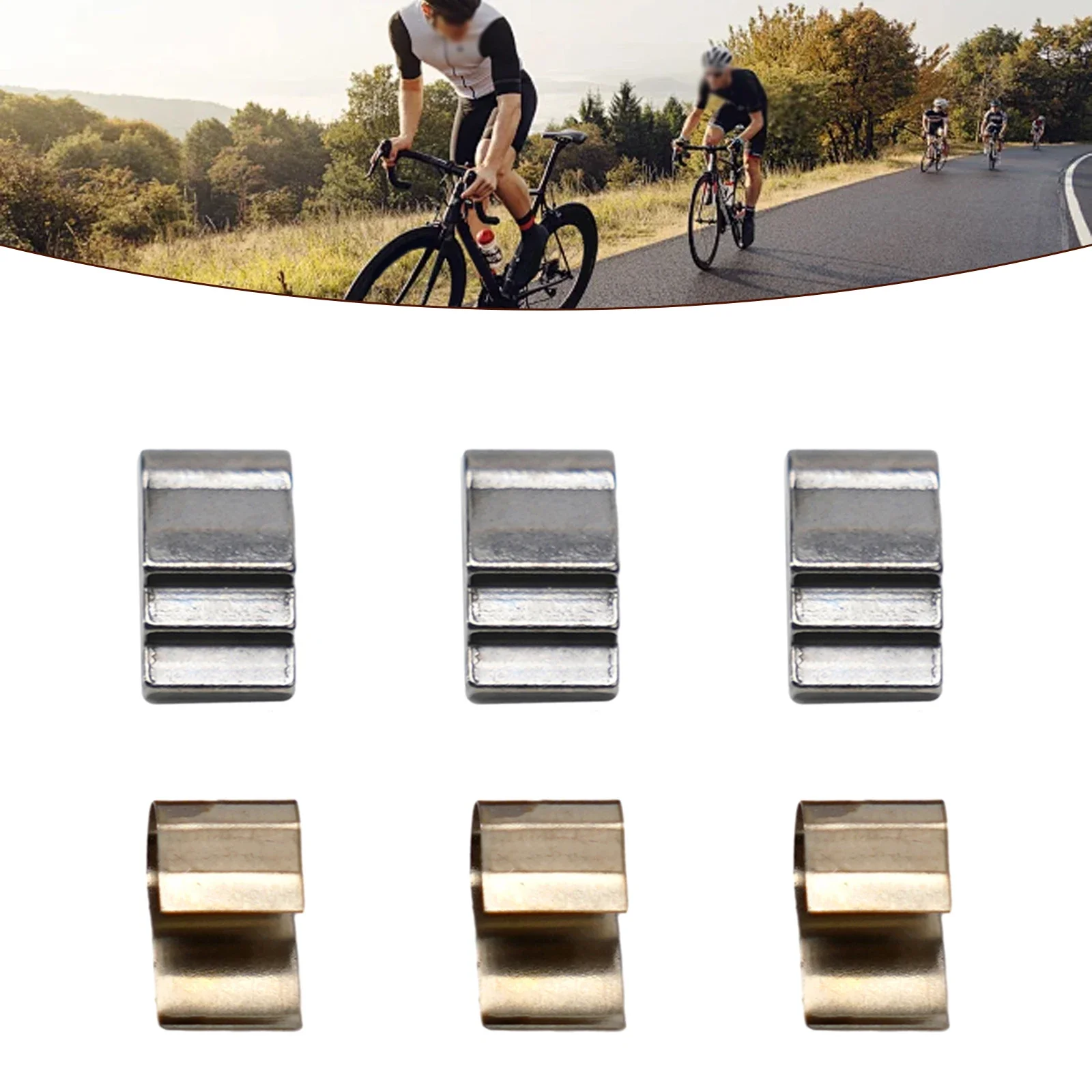 3/6Set Bike Hub Pawl Bicycle Wheel Cassette Hub Body Pawls Wit Spring Piece Kit Stainless Steel Cassette Hubs Pawl Cycling Parts