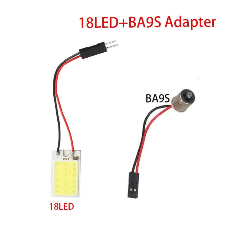 18LED BA9S Adapter