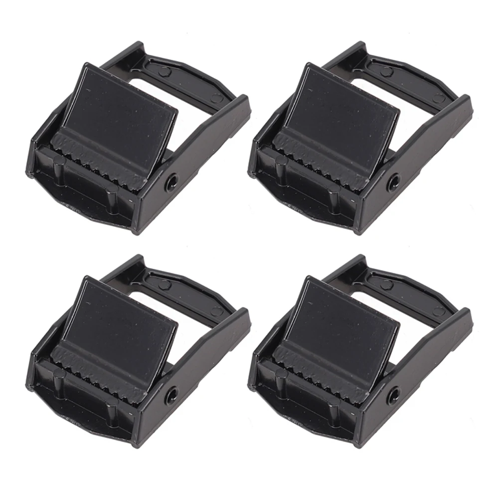 

4pcs Zinc Alloy Buckle for Tie-down Strap For Heavy Duty Cases Luggage Toolboxes Tie‑down Cargoes Strap Fixed Tensioner
