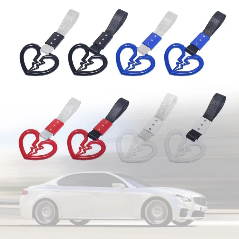 

Car Hand Strap Rear Front Bumper Warning Rings Decorative Warning Hanger Anti Static for Bus SUV Interior Exterior Decor