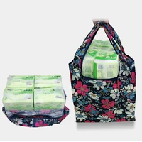 Versatile Folding Shopping Bag, Large Capacity Travel Tote Bag, Fashion Reusable Grocery Bag - Image 5