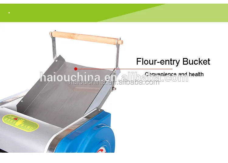 DZM-350 Electric Pasta Roller Machine With Factory Prices Dough Roller Cutter Pasta Processing Machine