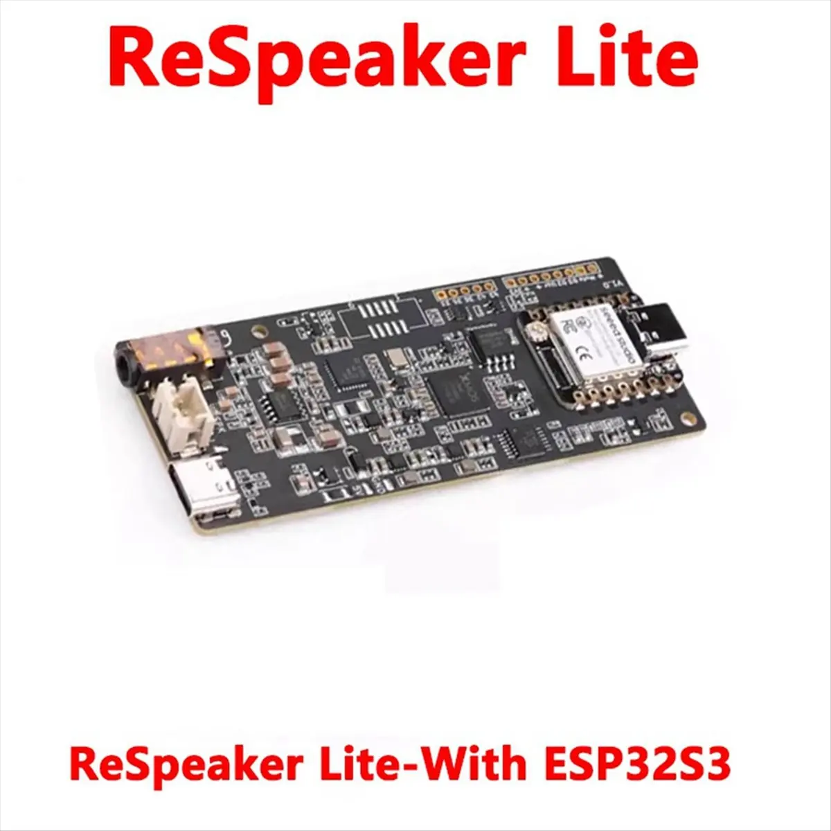 ABGN ReSpeaker Lite 음성 어시스턴트 키트 ESPHome Assistant 2 마이크 어레이(XIAO ESP32S3 사전 납땜됨)