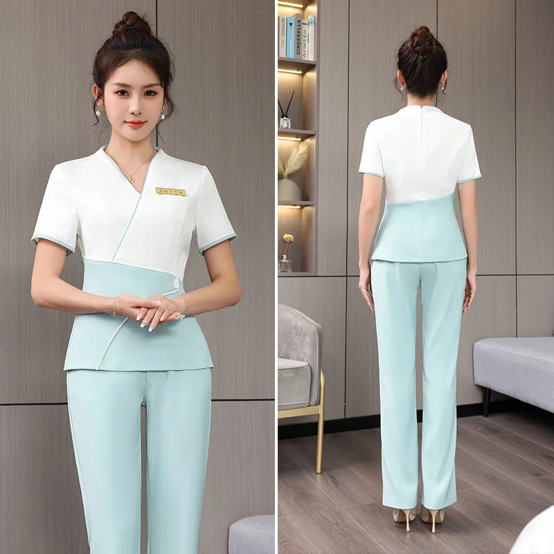 Abbigliamento da lavoro per massaggi Spa reception dell'hotel