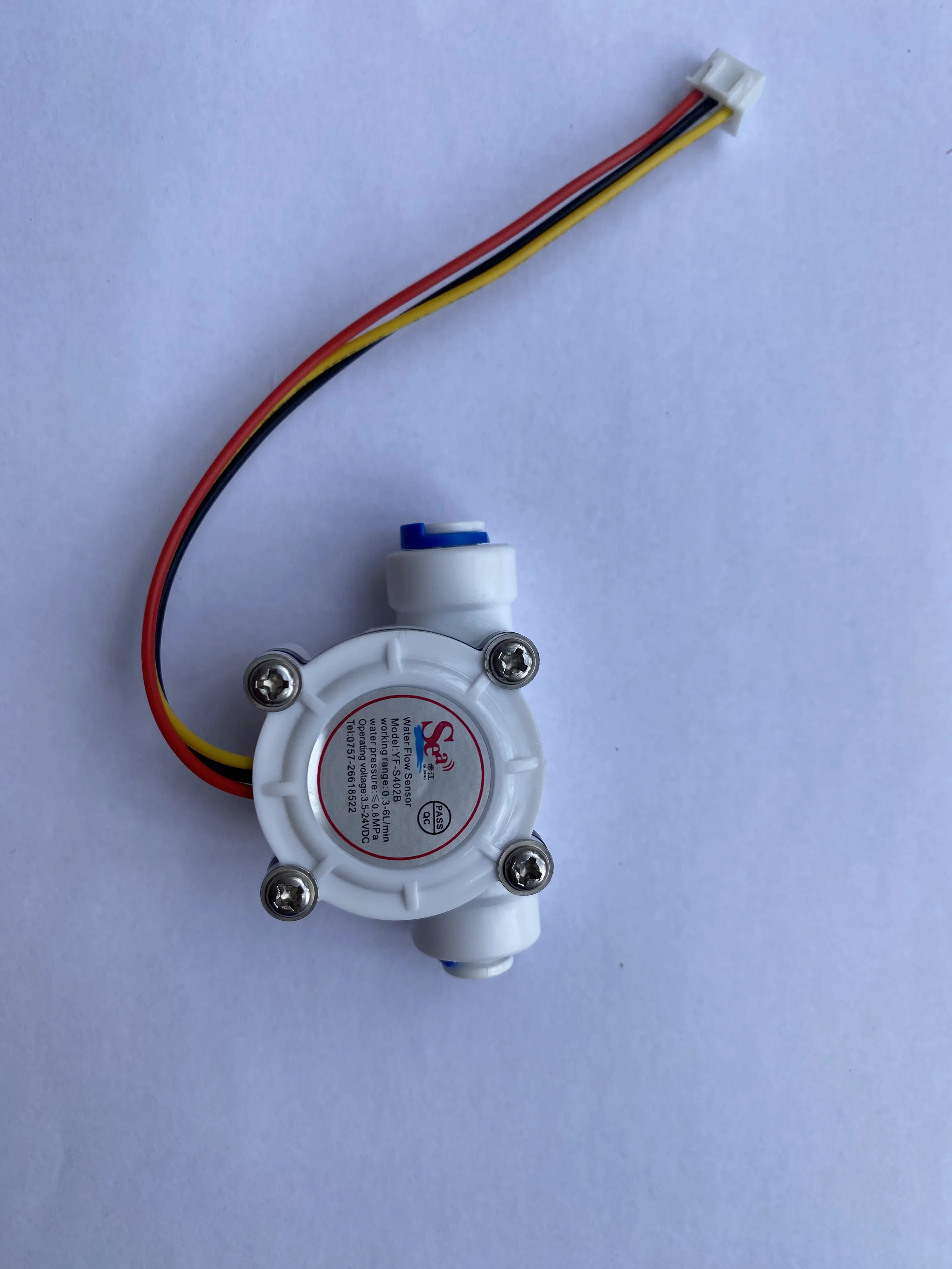 2024 New High Precision DN6 G1/4 PE Water Flow Sensor