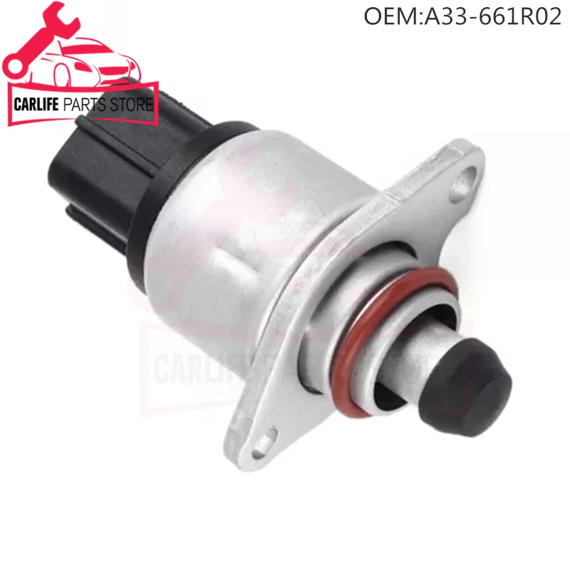 IACV Idle Air Control Valve IAC A33-661R02 A33-661-R02 A33-661 R02 A33661R02 For Subaru Automotive Spare Parts 22650-AA192
