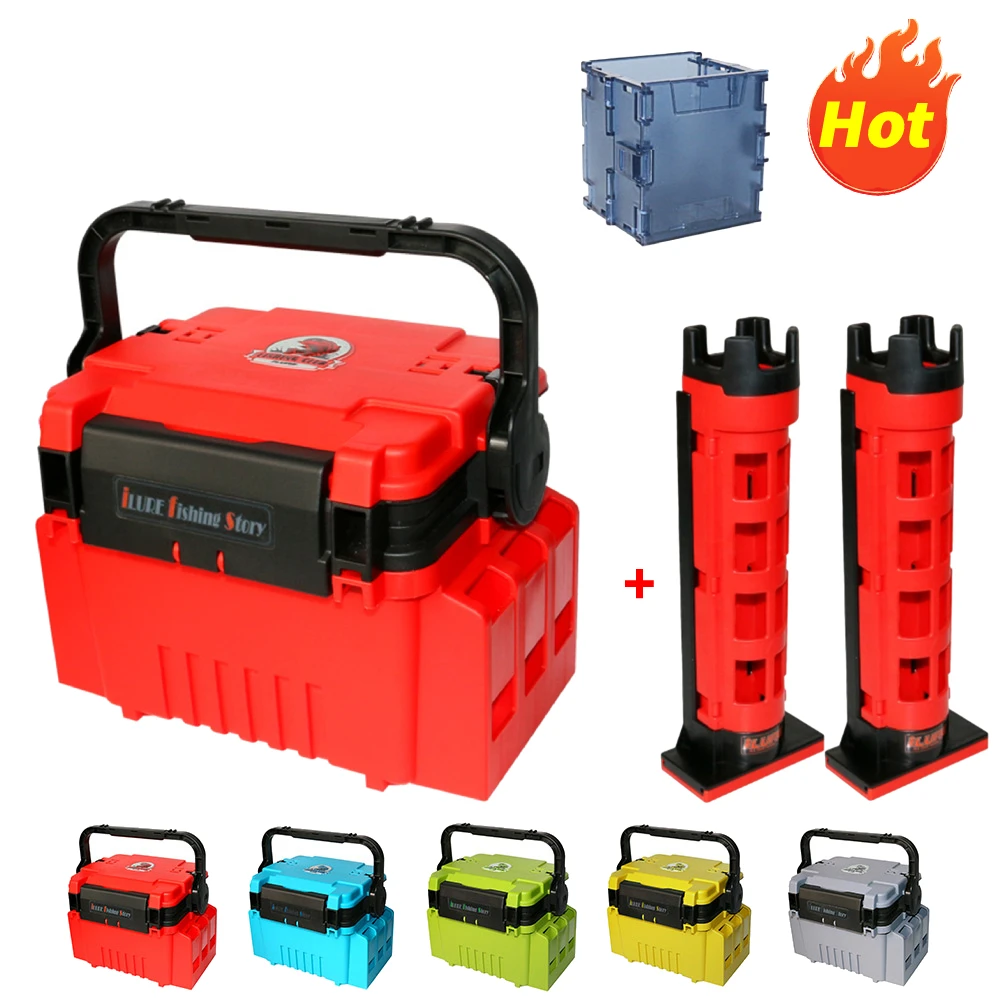 Fishing Box Carp Fishing Accessories Fishing Lure Box Large Capacity