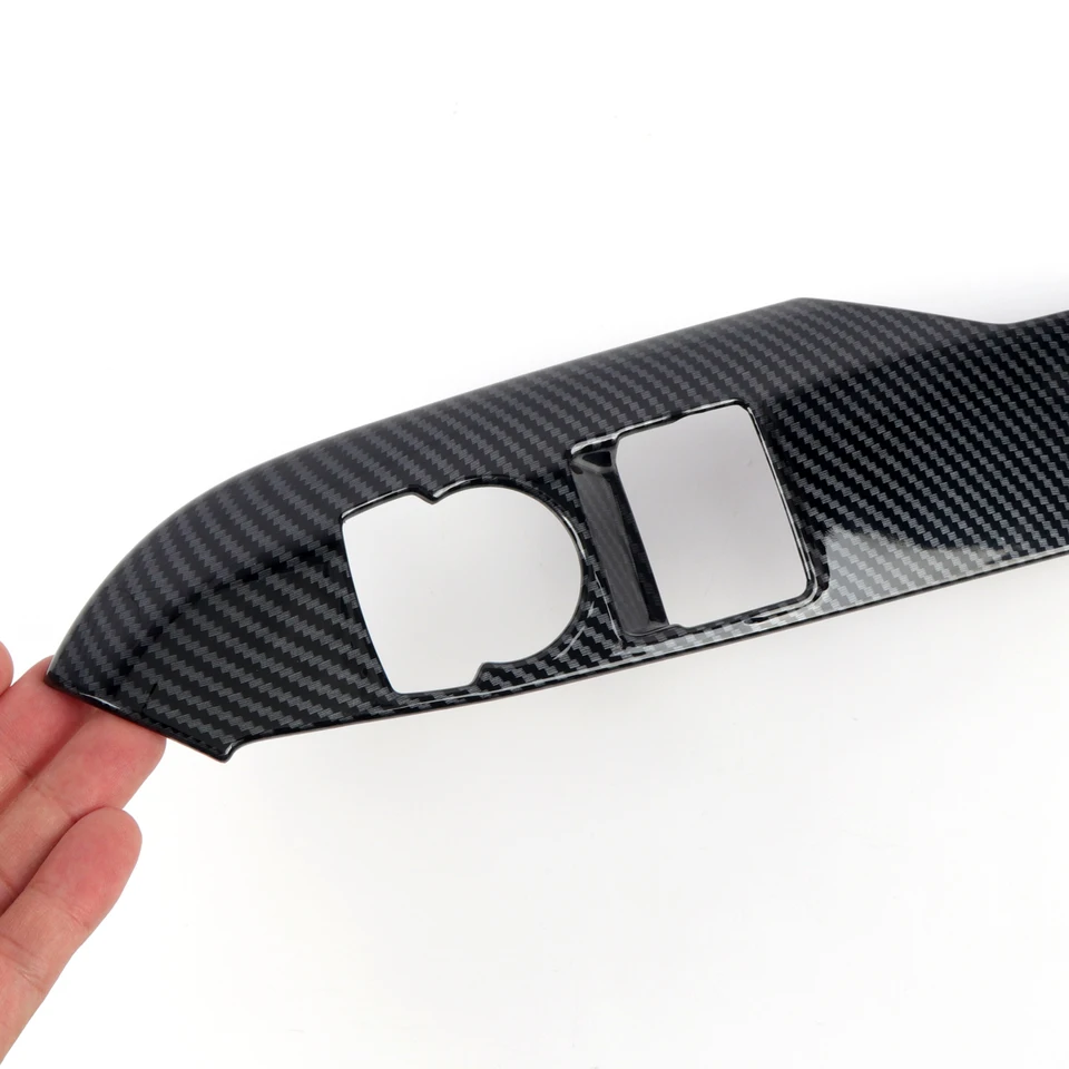 Adesivi Interni In Fibra Di Carbonio Per Ford Mustang GT 2015-2020 – Copertura Pannello Alzacristalli, 4 Pezzi, LHD