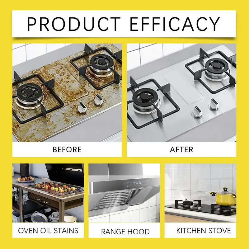 Kitchen Cleaner Spray Effective Professional Kitchen Cleaner Safe Oil Remover Gentle Degreaser For Pots Stoves Pans Floors Sinks
