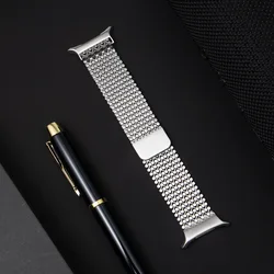 Premium Magnetic Stainless Steel Luxury Metal Watch Band, 47mm - Ultra 2025 (S)