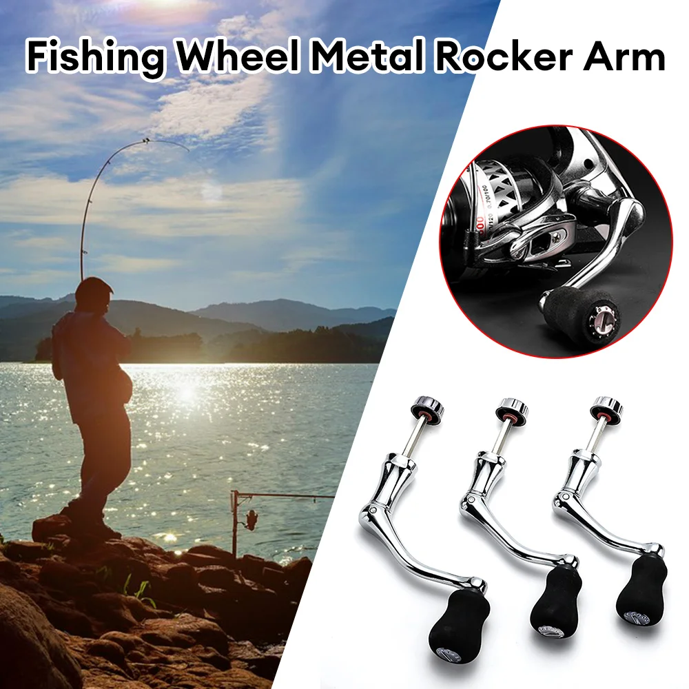 Metal Reel Replacement Power Handle Fishing Reel Handle Knob Spinning Handle  Rocker Arm Grip For Spinning Fishing Reel Accessory - AliExpress