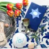 1Pcs Passover Placemats Washable Seder Matzo Table Mats Pesach Decoration Durable Table Mats for Passover Holiday Kitchen Dining 4