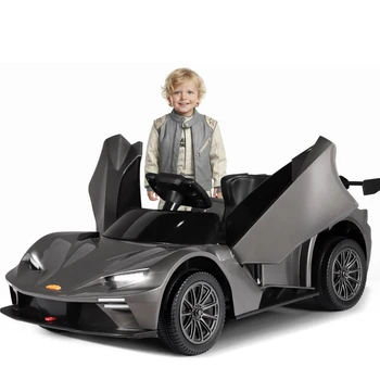 KTM Licensed Kids Electric Ride on Car Aged 3-6, 12V Battery Powered Electric Toy Car with Remote Control, Butterfly Doors
