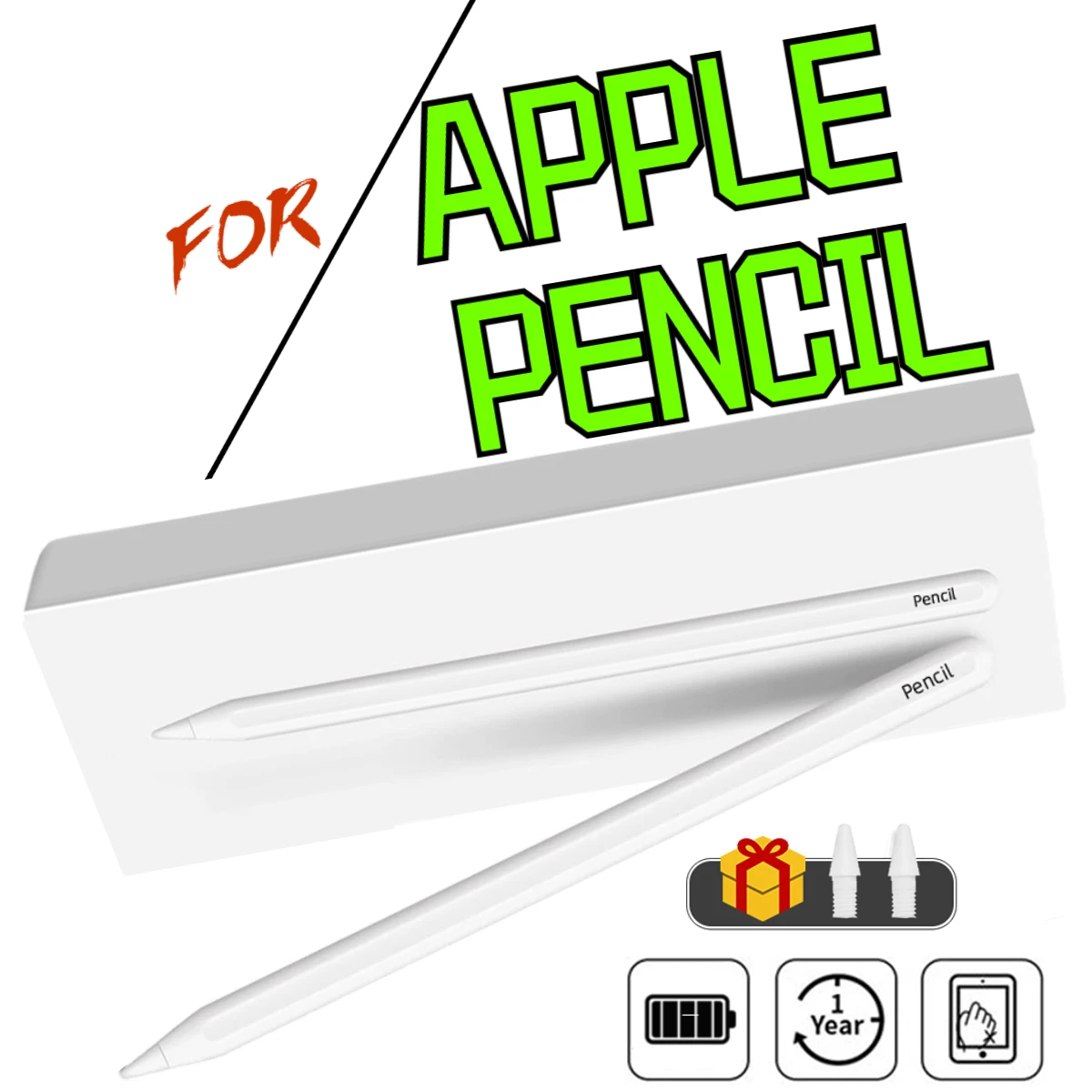 

GEGATAN For Apple Pencil Palm Rejection Power Display Ipad Pencil Magnetic IPad Pencil 2nd Generation Wireless Charging Pen