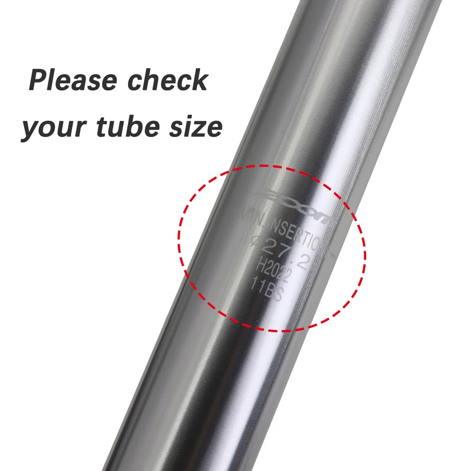 Faziango Tige de selle vélo d'aluminium tige de selle route VTT tige