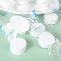 50PCS Compressed Towel Disposable Coin Tissue Travel Portable Mini Compressed Towel  For Outdoor Travel BBQ Outdoor Camping 5