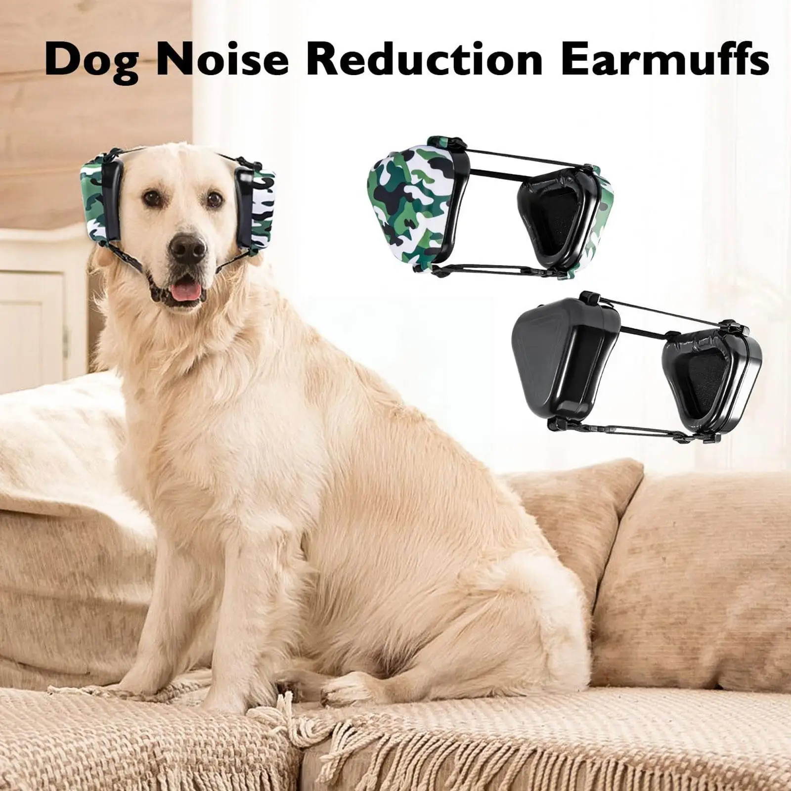 

Dog Earmuffs Head-worn Hearing Protection Anti-noise Noise Dogs Supplies Earmuffs Pet Reduction Multifunction Ear Earmuffs
