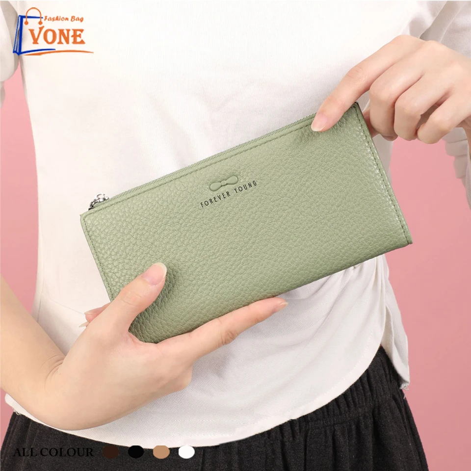 Niche Design Long Wallet Women Fashion Korean Multi Card PU Card Bag Women Hot Sale Light Luxury Clutch Bag for Women