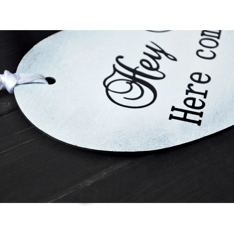 Wedding Signs Personalized Welcome Sign Board Ornament Page Boys Flower Girls Wood Signage Mariage Party Deco