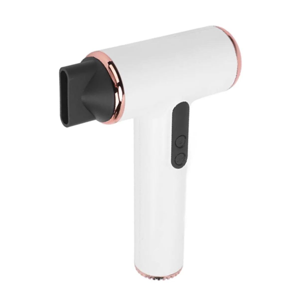 A13I Cordless Hair Dryer 3 Speeds 3 Temp USB Rechargeable Portable Small Blow Dryer with Digital Screen for Dorm Camping