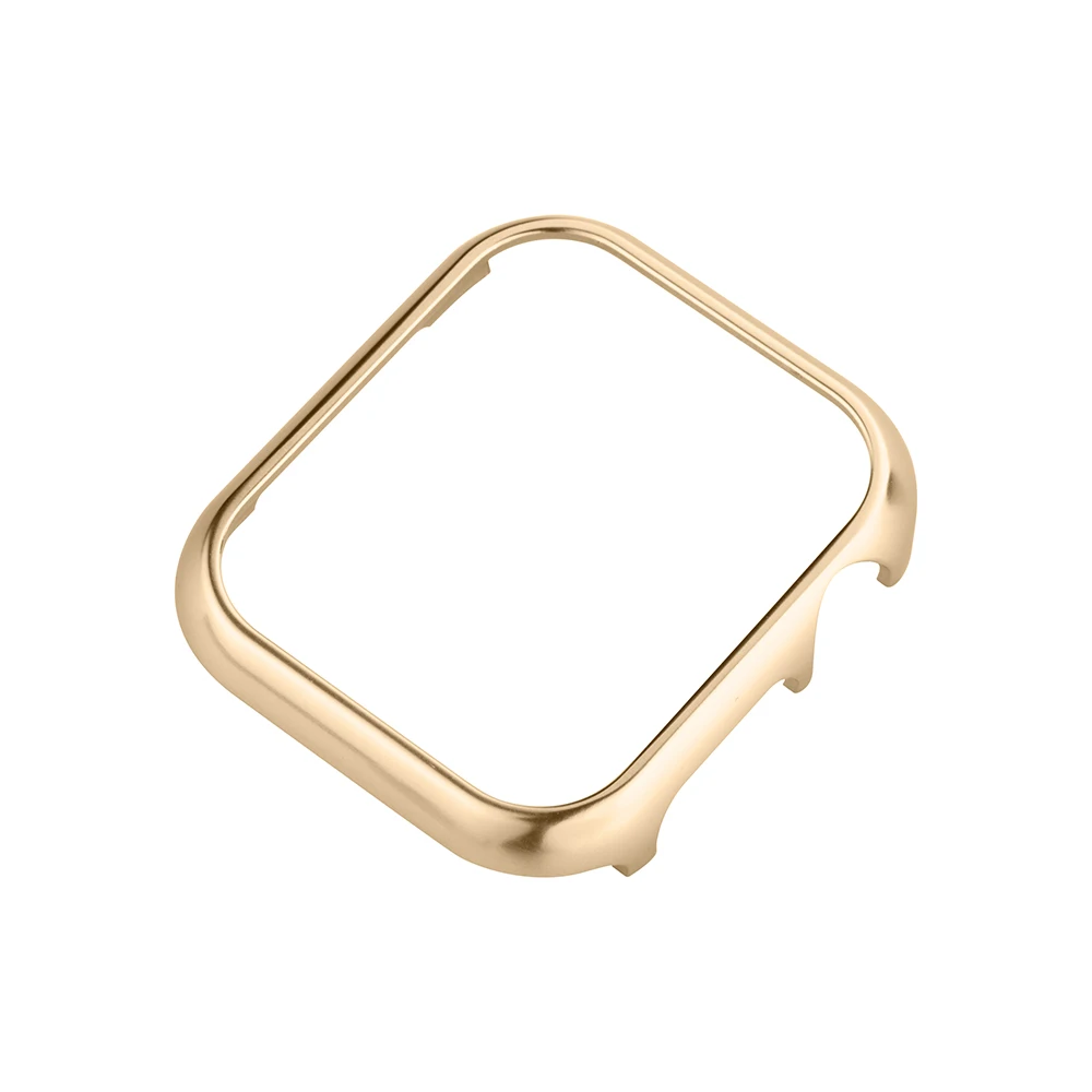 Sleek Aluminum Frame Metal Case Bumper for Apple Watch – No Screen Cover