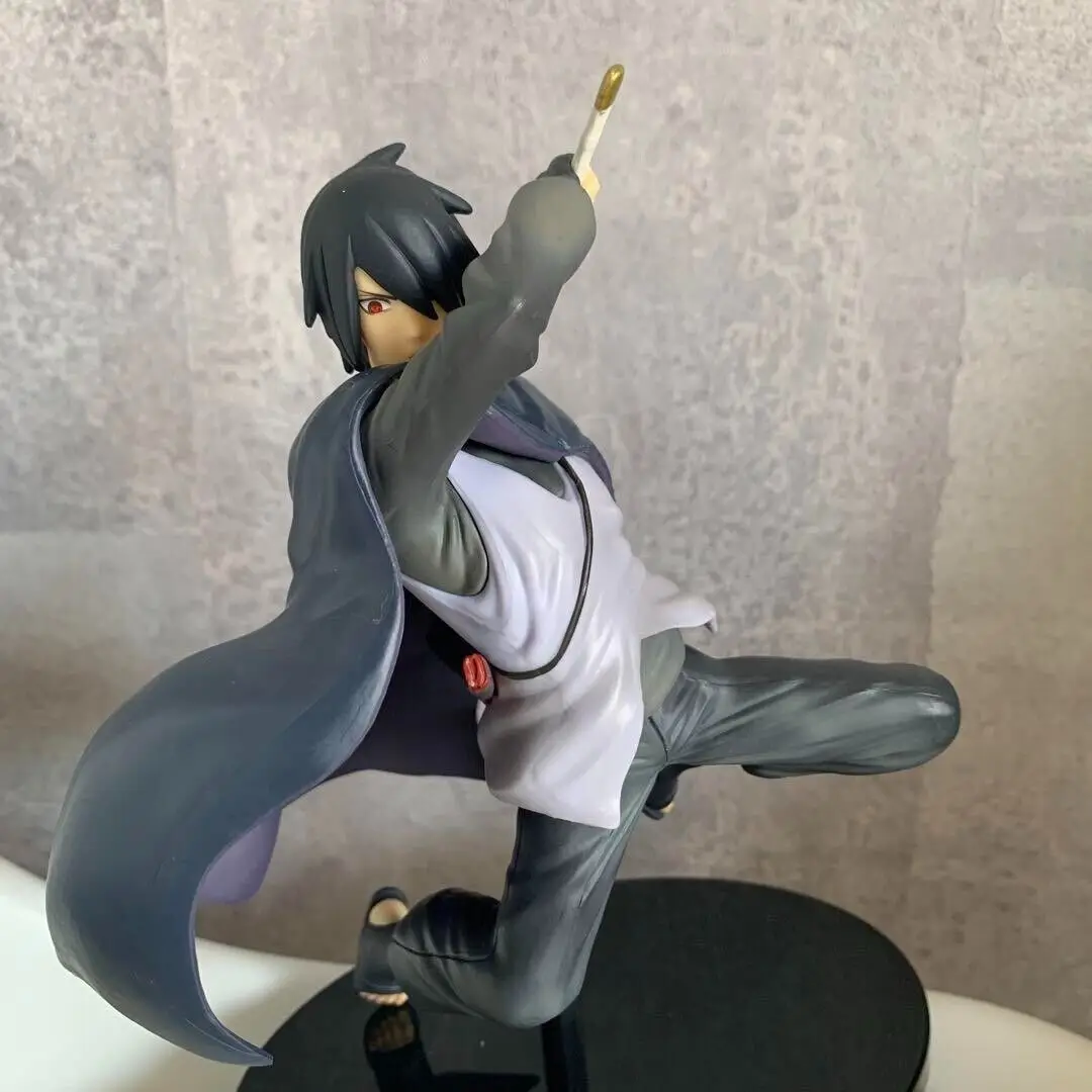 Estátua Banpresto Boruto Naruto Next Vibration - Uchiha Sasuke