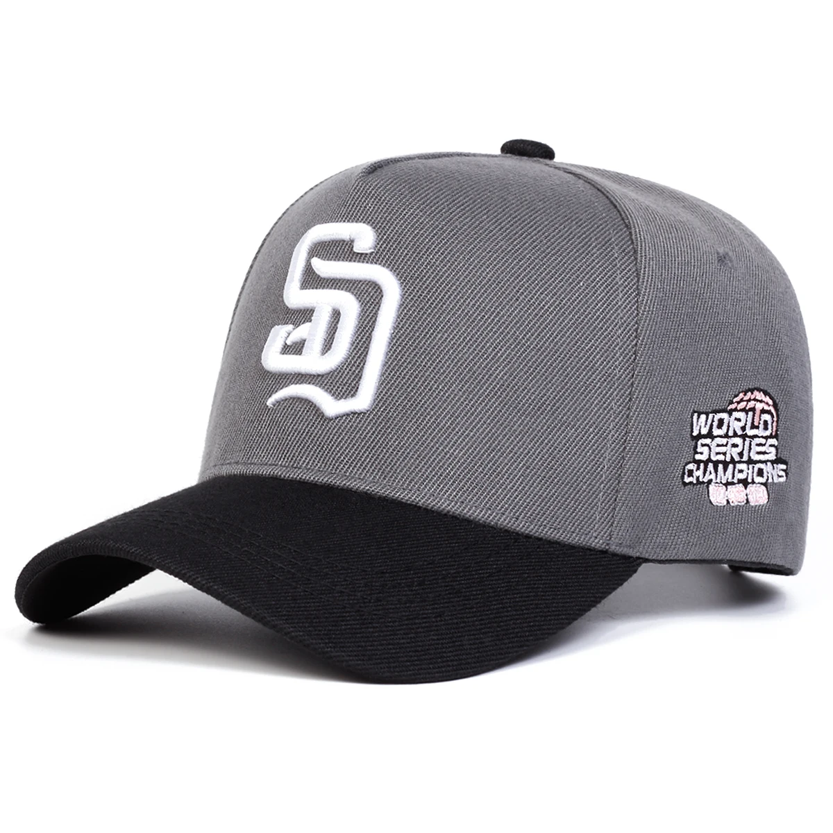 Unisex SD Letter Embroidery Baseball Caps Spring and Autumn Outdoor Adjustable Casual Hats Hip Hop Hat Sunscreen Hat