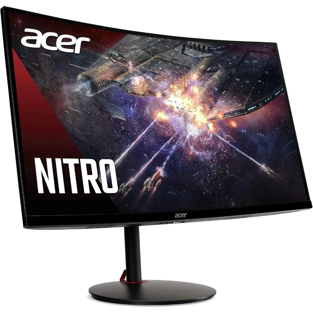 Nitro XZ270 Xbmiipx 27" 1500R Curved Full HD (1920 x 1080) VA Zero-Frame Gaming Monitor with Adaptive Sync, 6