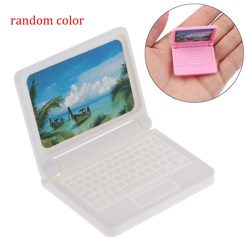 

Creative gift Dollhouse Miniature Modern Computer Furniture