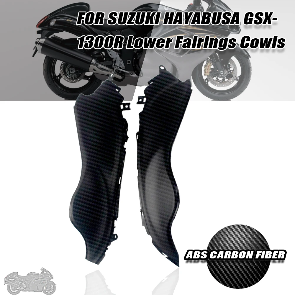 

New for Suzuki GSX1300R GSX 1300R GSXR1300 GSXR 1300 Hayabusa 2008-2022 Gas Tank Side Trim Cover Fairing Panels Accessories