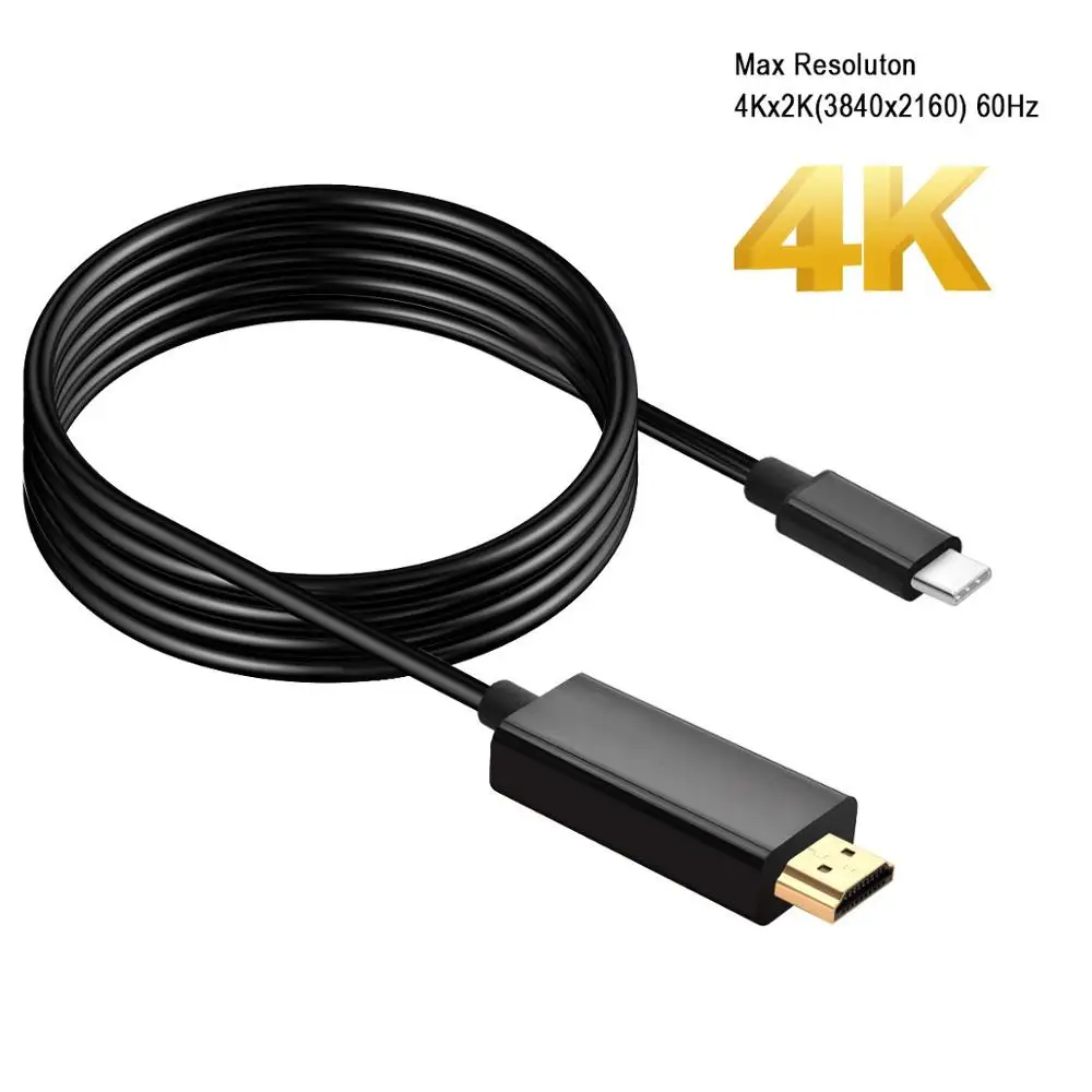 ƺ ũҺ ȼ ƮϿ USBC ̺, CŸ toHDMI-compatible4KAdapterCableGold, USB 3.1, HDMI ȣȯ