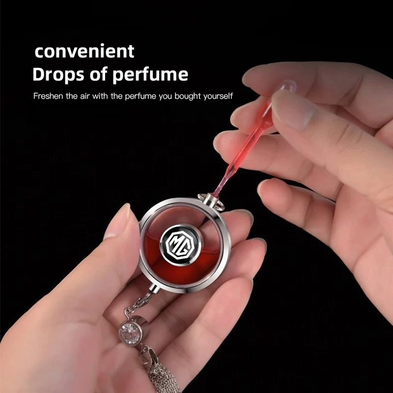 Luxury Car Air Freshener Perfume Fragrance Pendant Diffuser