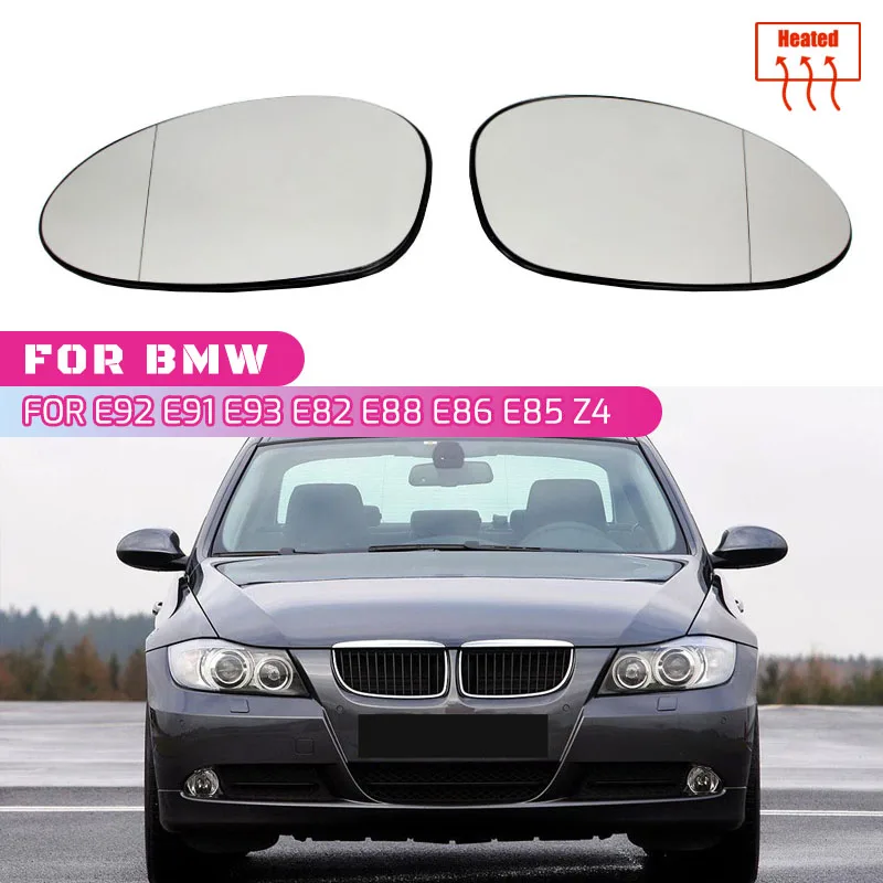 Per Bmw E90 Specchio Laterale Riscaldato Specchietto Retrovisore In Vetro Per Bmw E90 E91 E92 E93 M3 Style E80 E81 E87 2004-2009