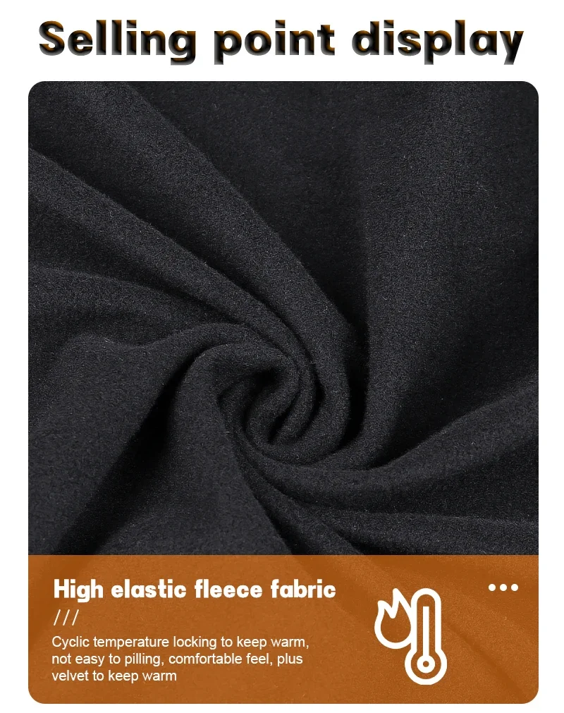 Description Picture 6 of itemGRSRXX Winter Warm Cycling Jacket Mountain Bike Jacket Cycling Jersey Long Sleeve Cycling Jersey Ciclismo Jacket Unisex