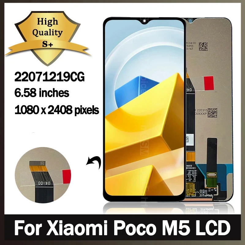 Original-For-Xiaomi-Poco-M5-22071219CG-LCD-Display-Touch-Screen-Panel ...